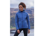Mountain Warehouse Turbine Womens Softshell Jacket Ladies Padded Winter Coat - Blue