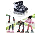 Adjustable Inline Skates Rollerblades Black