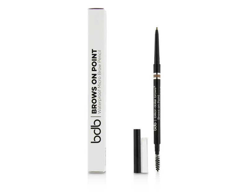 Billion Dollar Brows Brows On Point Waterproof Micro Brow Pencil  Light Brown 0.045g/0.002oz