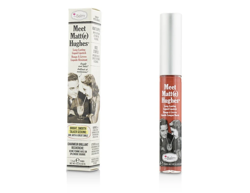 TheBalm Meet Matte Hughes Long Lasting Liquid Lipstick  Honest 7.4ml/0.25oz