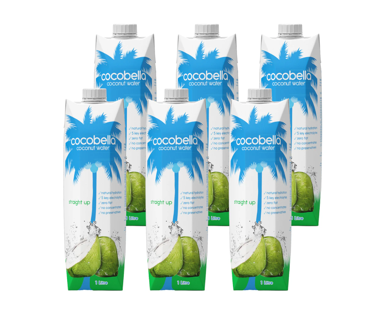 Cocobella Coconut Water 6 x 1 Ltr.