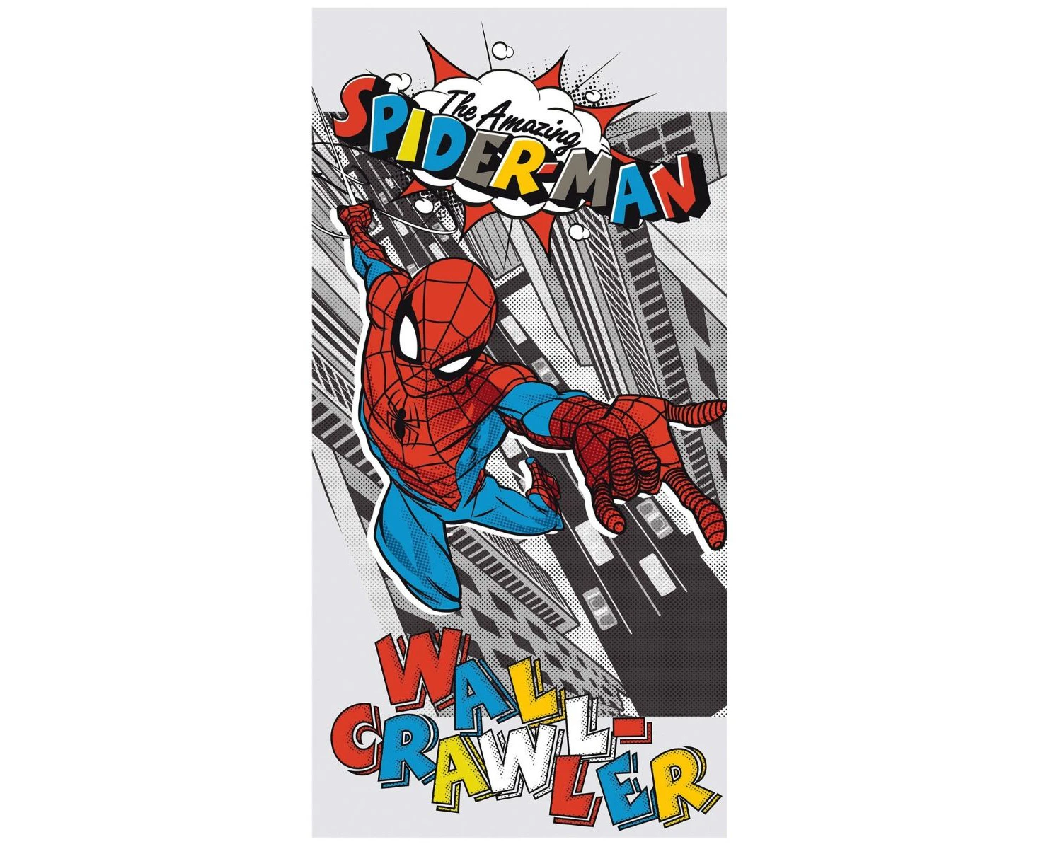 Spiderman "Pop" Beach/Bathroom/Sport Towel 100% Cotton