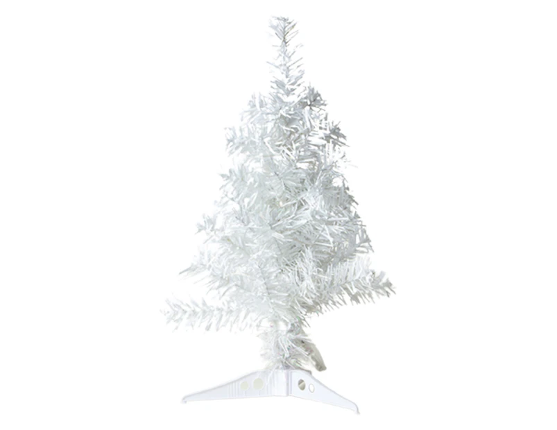 Christmas Tree Durable Portable PVC Lightweight Decorative Xmas Pine Tree Festival Gifts for Table White