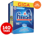 Finish Classic Dishwashing Tabs 140pk