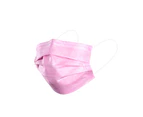 Virafree 3 Layer Disposable Protective Face Mask Pink 2000pcs (40 Boxes)