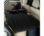 Inflatable Car Back Seat Mattress Portable Travel Camping Air Bed +Electric Pump - Black