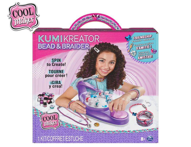 Cool Maker 90-Piece KumiKreator Bead & Braider Kit