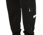Nike Men's Swoosh Trackpants / Tracksuit Pants - Black/White