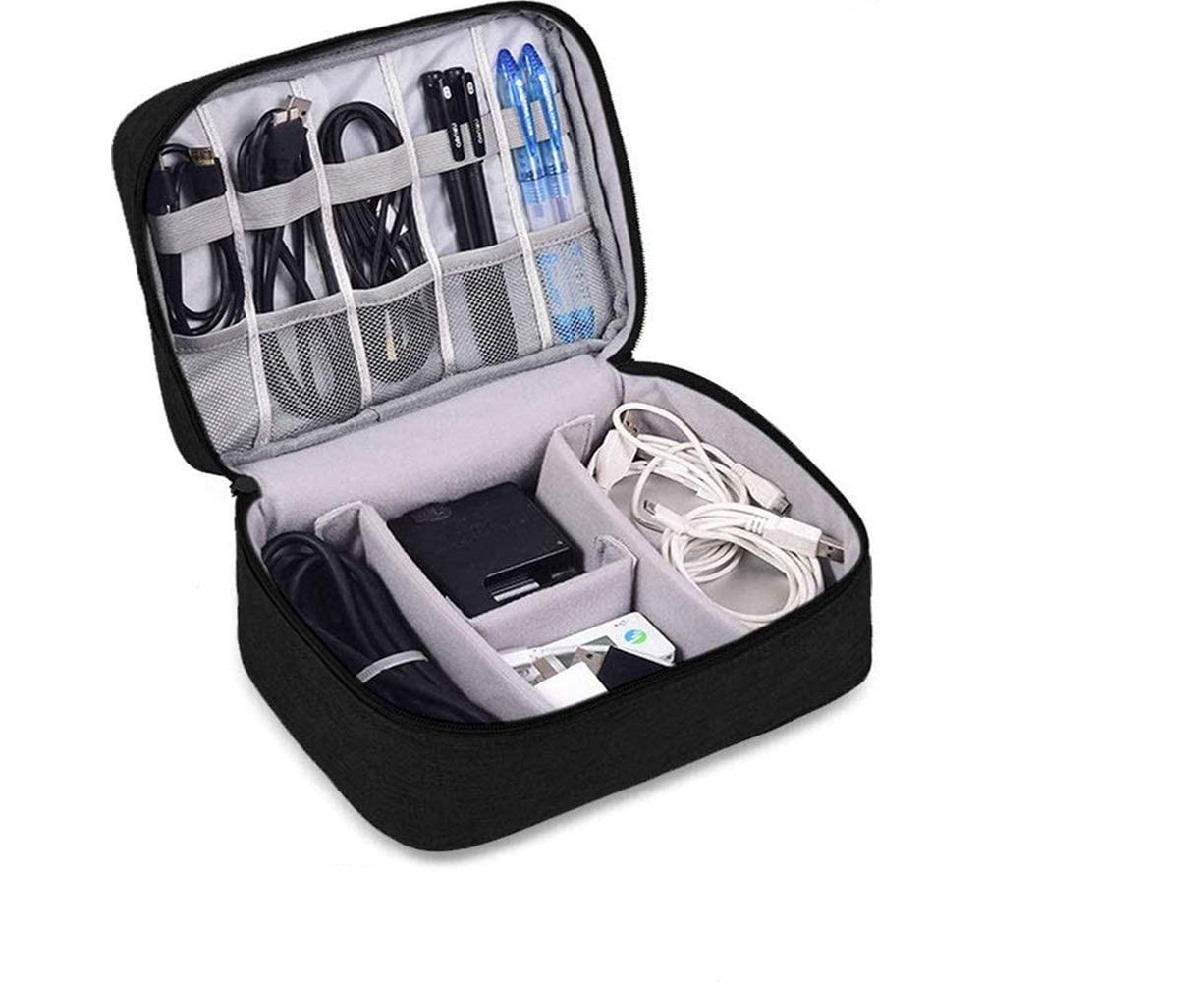 Universal Electronics Accessories Organizer Travel Accessories Cable Cord Gadget Gear Storage bag,Electronics Travel Gadget Organizer Tech Bag 