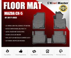 KIWI MASTER 3D TPE Car Floor Mats Liner Fit Mazda CX-5 KF 2017-2022