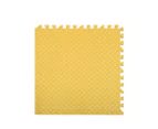 Bopeep EVA Foam Kids Play Mat Floor Kid Crawling Interlocking Home Yellow 60x60 - Yellow