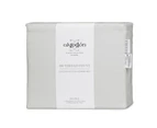 Algodon Double Bed Combo Fitted Sheet Set w/Pillowcases 300TC Cotton Silver