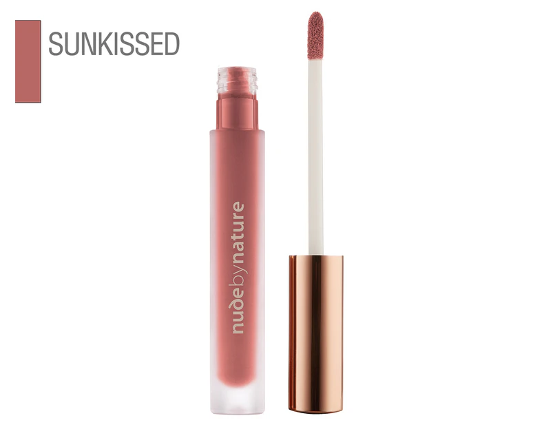 Nude by Nature Satin Liquid Lipstick 3.75mL - Sunkissed