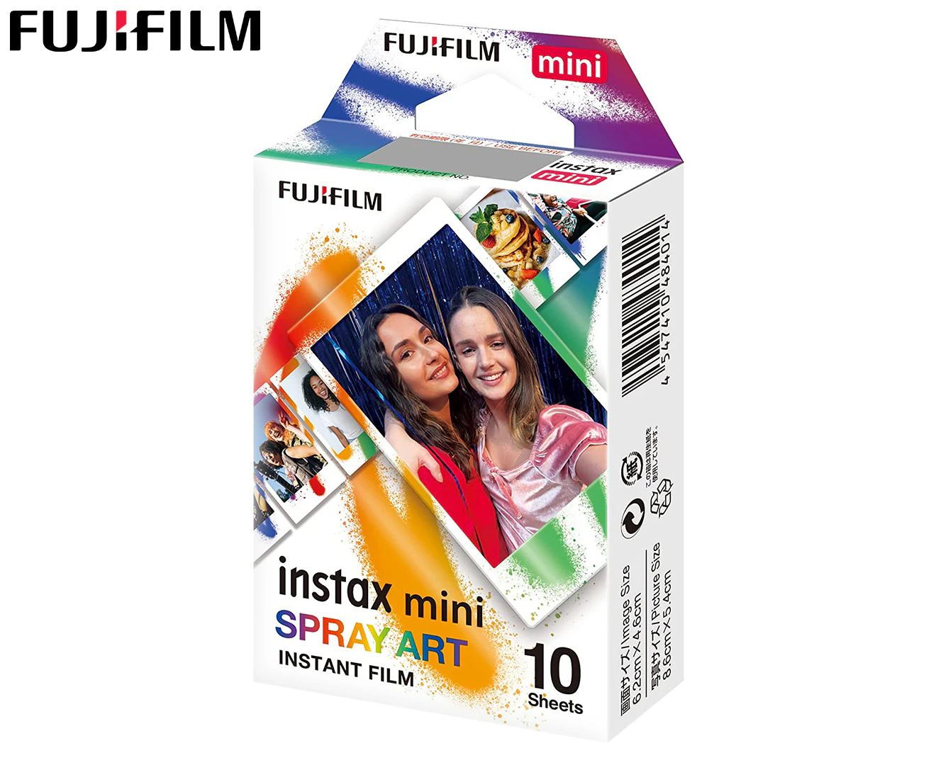 Fujifilm Instax Mini Spray Art Film 10-Pack