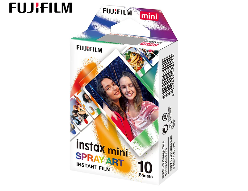 Fujifilm Instax Mini Spray Art Film 10-Pack