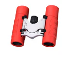 8 x 21 High Resolution Children’s Mini Optical Binoculars - Pink