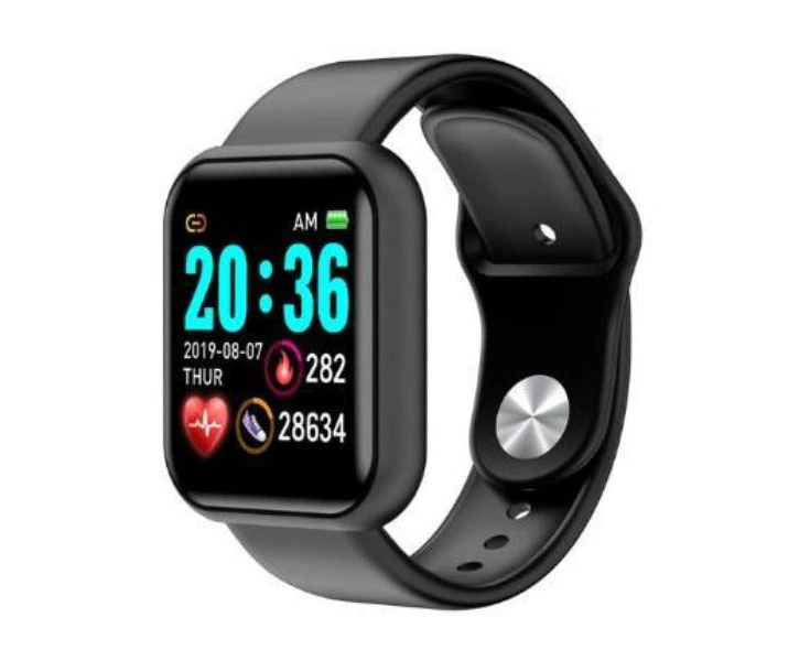 Kids Waterproof Fit Fitness Tracker Smart Watch Fitness Sports Watch With Heart Rate & Blood Pressure Monitor Tracker Band Bracelet - Silver