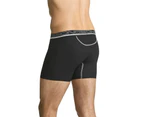 5 Pack Bonds Active Max Mid Trunk Men Mesh Briefs Underwear MZEUA Black Bulk