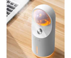 USB Rechargeable Cordless Air Humidifier Cool Mist Maker - White