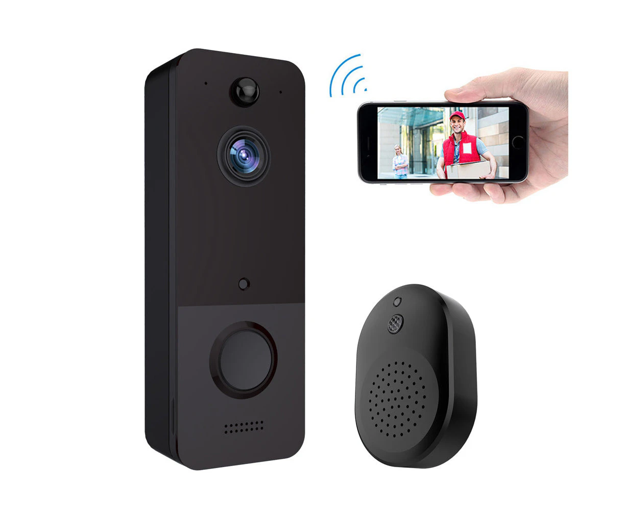 USB Rechargeable Wireless Smart Wi-Fi Video Doorbell