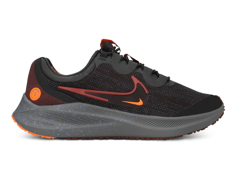 Nike Men's Zoom Winflo 8 Shield Running Shoes - Bronze Eclipse/Black/Redstone