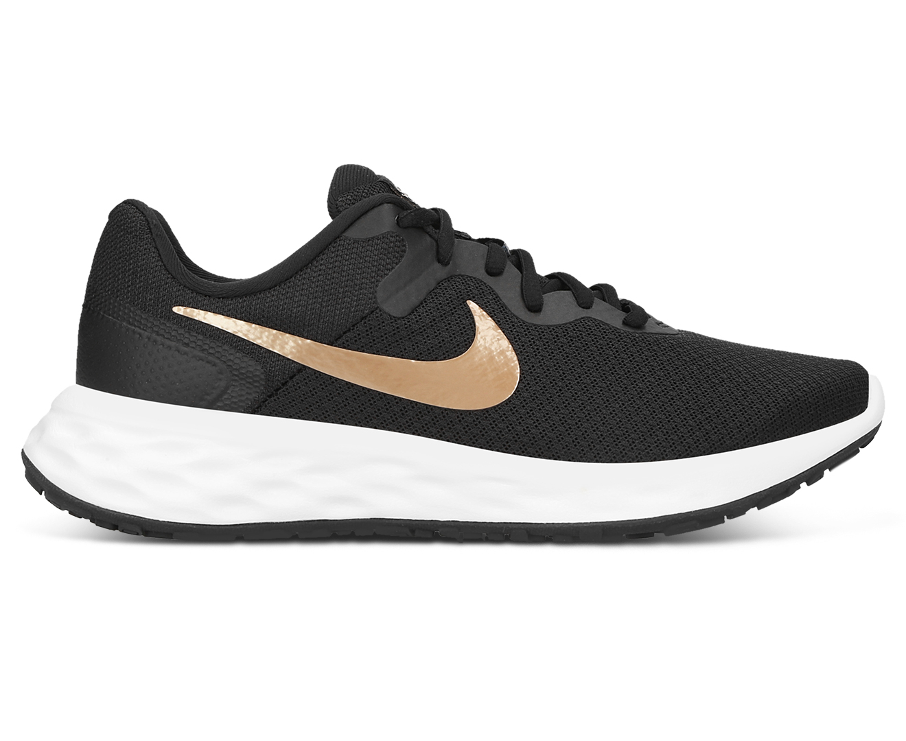 Nike Women's Revolution 6 Running Shoes Black/Metallic Copper Coin