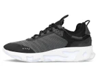 Nike Men's React Live Sneakers - Black/White/Dark Smoke Grey