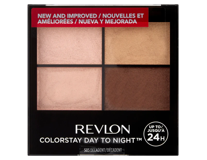 Revlon ColorStay Day To Night Eyeshadow Quad 4.8g - #505 Decadent