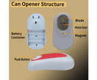 Can Opener Electric,just Press A Button To Open Your Can,the Best Gift For Women Automatic Can Opener Smooth Edge No Sharp Edge
