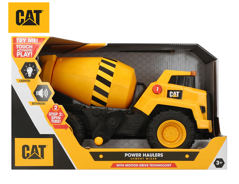 CAT Power Haulers Cement Mixer Truck Toy