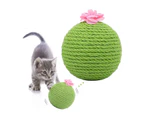 Miserwe Cactus Cat Scratcher Balls Interactive Tilting Toys for Cats and Kittens