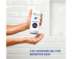Nivea Men Sensitive 3-in-1 Shower Gel 500mL