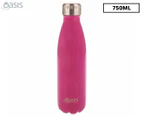 Oasis Double Wall Insulated Stainless Steel Drink Bottle 750mL - Pink