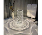Crystal Desk Lamp Touch Atmosphere Table Lamp Diamond Light Decor LED charging touch acrylic rose crystal table lamp