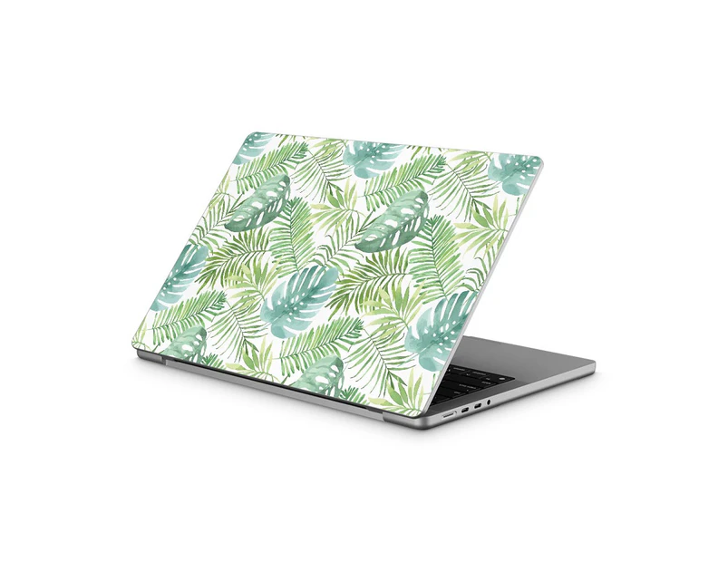 Leaf Me Alone Skin Sticker Decal to fit Top Lid of MacBook Pro 14 Laptop Australian Made Wrap