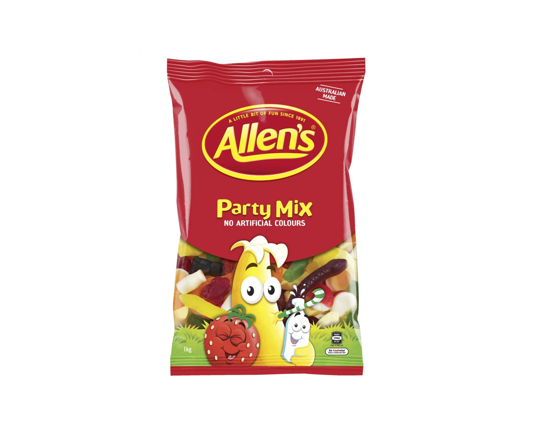 Allens Party Mix Bulk 1kg