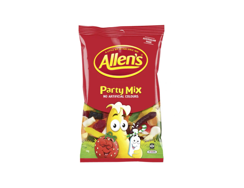 Allens Party Mix Bulk 1kg