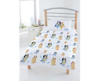 Bluey Family Junior Rotary Duvet/Doona/Quilt Cover and Pillowcase Set