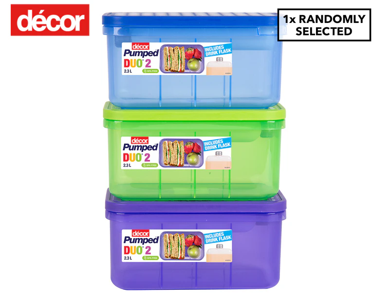 Décor Pumped Duo 2 Lunchbox - Randomly Selected