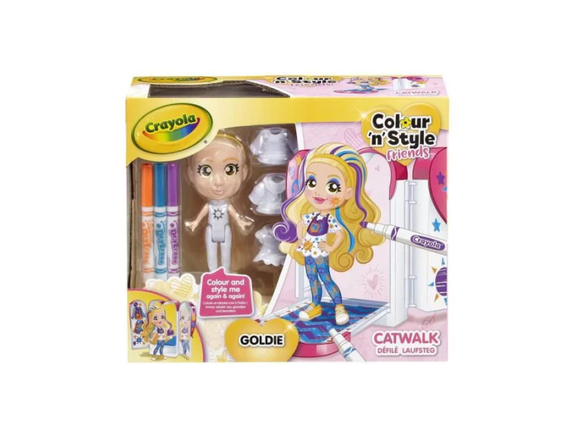 CRAYOLA Color n 'style Friends Catwalk - CATCH