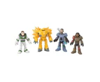 Imaginext Figure Set Disney and Pixar Lightyear Jr. ZAP Patrol Multipack with Buzz Lightyear Toy for Preschool Kids, - Perfect Gift for Kids