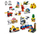 LEGO Classic 90  of Play 11021 Building Kit; Includes 15 Mini Build Recreations of Iconic Sets from 1932 to 2020; A Playset Designed for Kids (1100 Pieces)