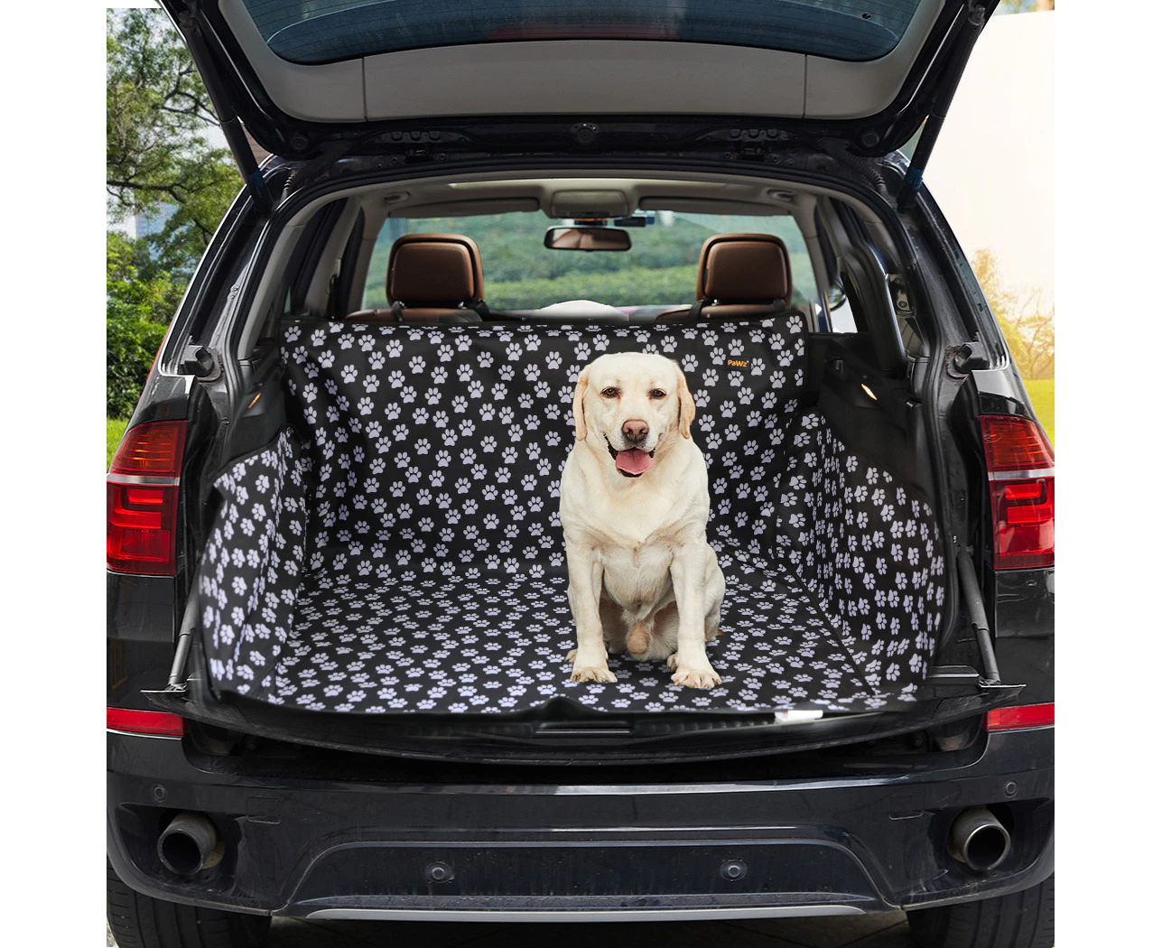 Pawz Pet Boot Car Seat Cover Hammock Nonslip Dog Puppy Cat Waterproof Rear Large