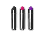 Strong Mini Bullet Vibrator Usb 10 Speed Waterproof G Spot Massager Women - Black