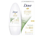 Dove Clinical Protection Fresh Touch Antiperspirant Deodorant Deo Roll On 50mL