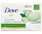 4 x Dove Cucumber Beauty Cream Bars 90g