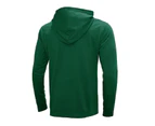Bonivenshion Men's Long Sleeve Sports Polo Shirts Zipper Pocket Casual Pullover Hoodie Henley Shirts Basic Undershirts for Men-Green