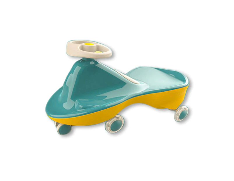 Glide Walker Swing Car Twist Car Rind On Toy  Italian Designer For Children Outdoor 6 Colours - Bobisi Green