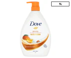 Dove Glowing Nourishing Body Wash Mango Butter & Almond Butter 1L