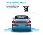 Car Reverse Camera HD Monitor Mirror Caravan Reversing Rear View Kit Waterproof
